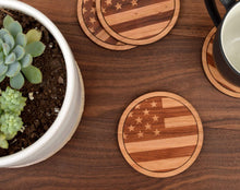 Load image into Gallery viewer, American Flag Coasters

