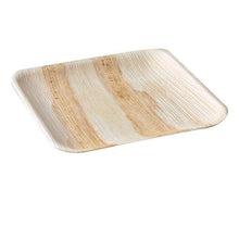 Load image into Gallery viewer, Palm Leaf Plates Square 10&quot; Inch (Set of 25/50/100)
