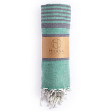 Load image into Gallery viewer, Fethiye Blanket Throw - Green
